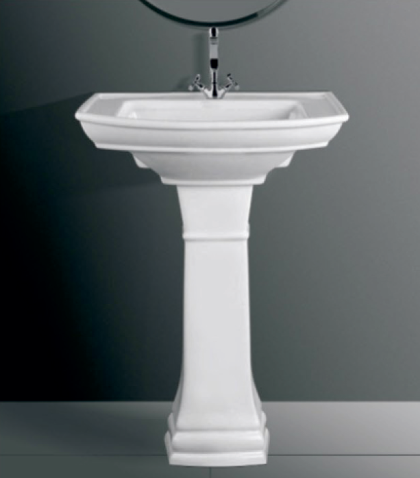Basin with Pedestal